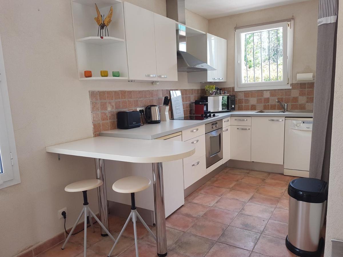 Studio indépendant à la Villa Garlaban 3 étoiles Gémenos Esterno foto