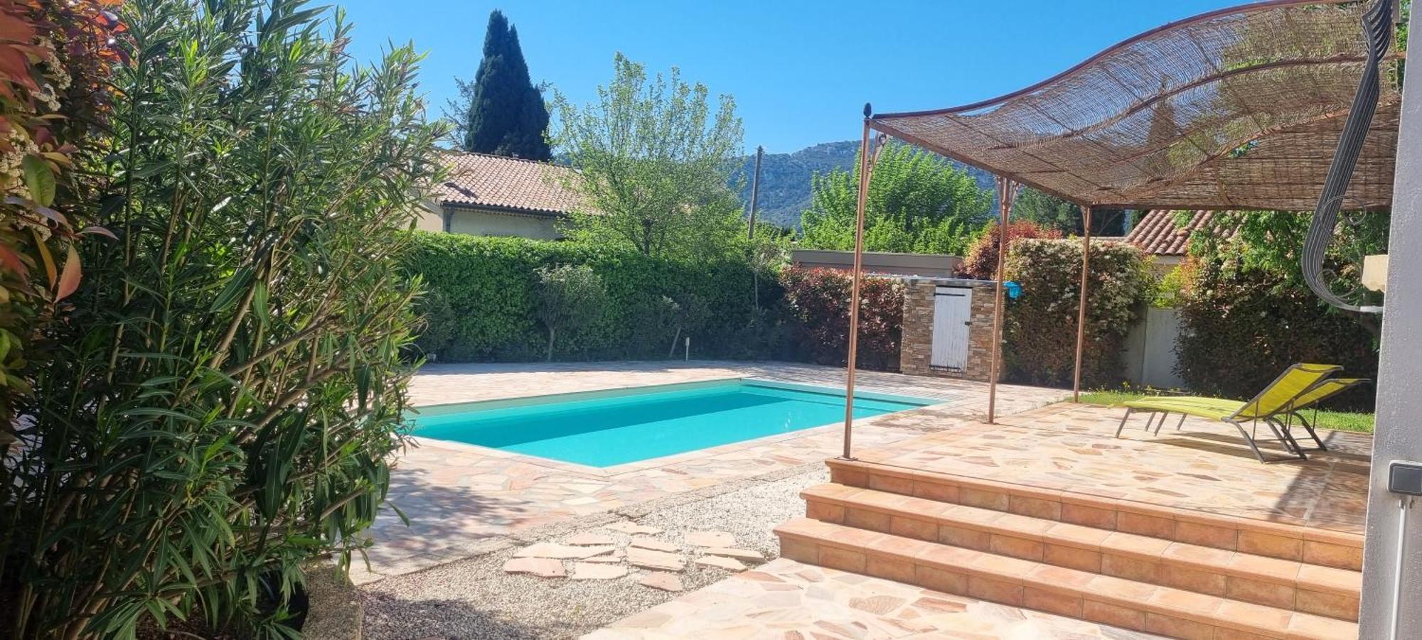 Studio indépendant à la Villa Garlaban 3 étoiles Gémenos Esterno foto